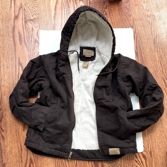 C.E. Schmidt Brown Winter Workwear Coat - Picture 1 of 6